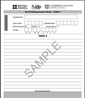 ielts sheet answer writing sample Score! IELTS  my Predicting Two IELTS: Round vs Jay