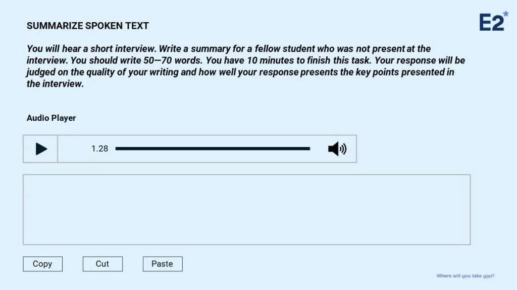 Pte Summarize Spoken Text Strategies Samples Answers E2 8254